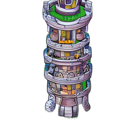 robot, jewelry, building, weapon transparent PNG cut-out