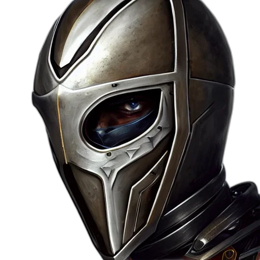 mask, robot, face, concept art transparent PNG cut-out