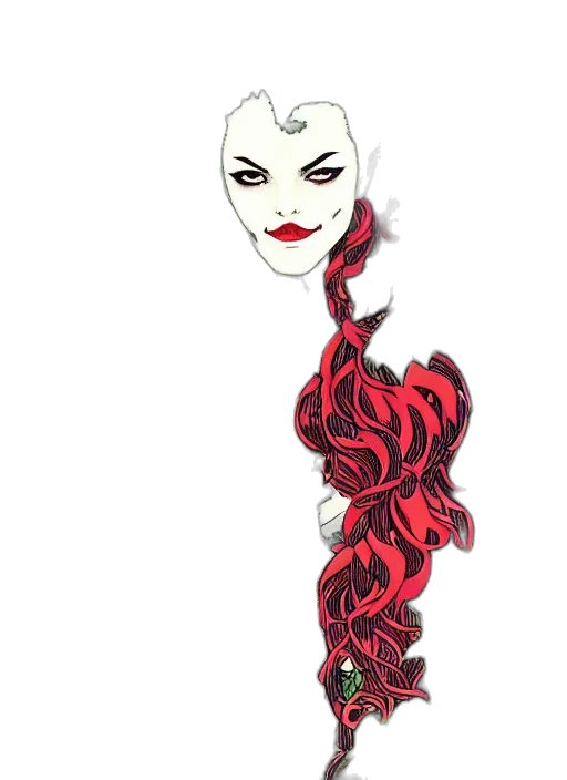 mask, crown, staff, hair transparent PNG cut-out