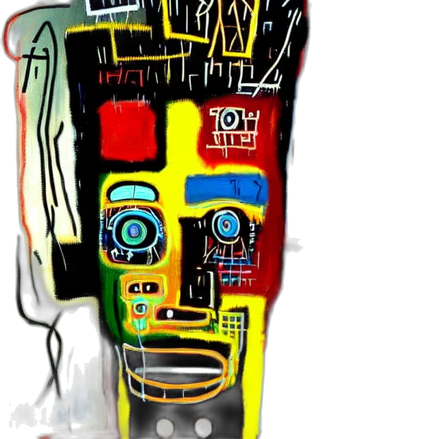 robot, mask, face, bottle transparent PNG cut-out