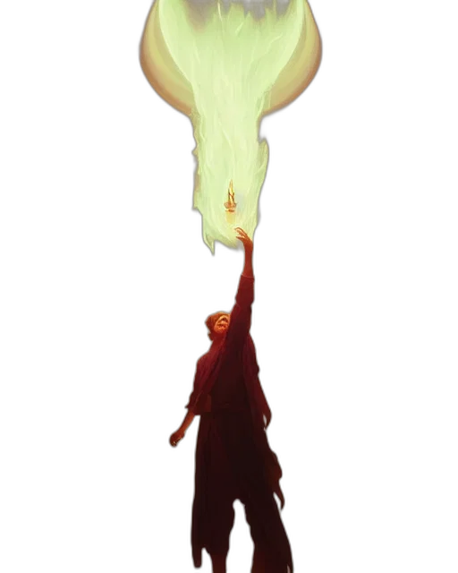 staff, creature, dragon, umbrella transparent PNG cut-out