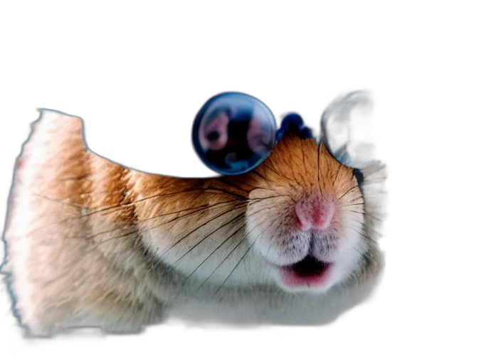 animal, hat, creature, staff transparent PNG cut-out
