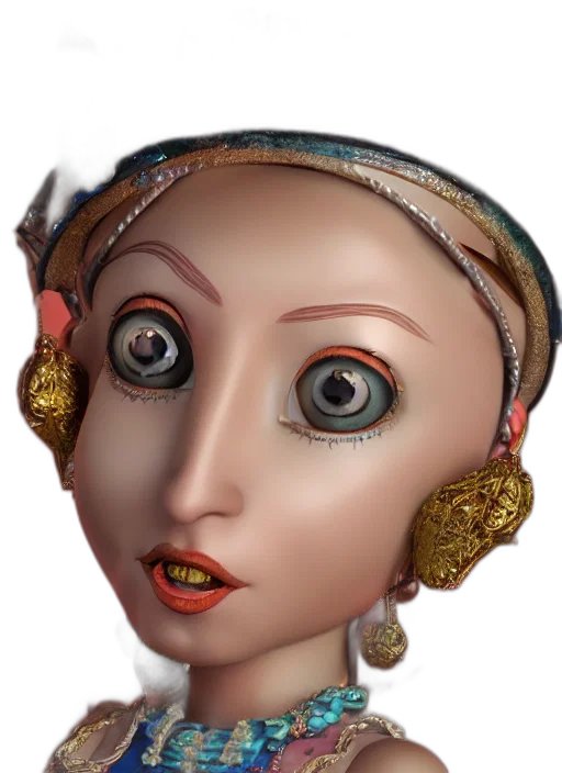 jewelry, face, mask, crown transparent PNG cut-out
