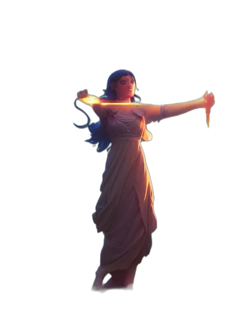 staff, dress, sword, weapon transparent PNG cut-out