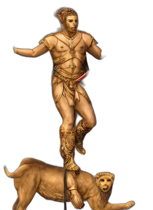 staff, animal, creature, concept art transparent PNG cut-out