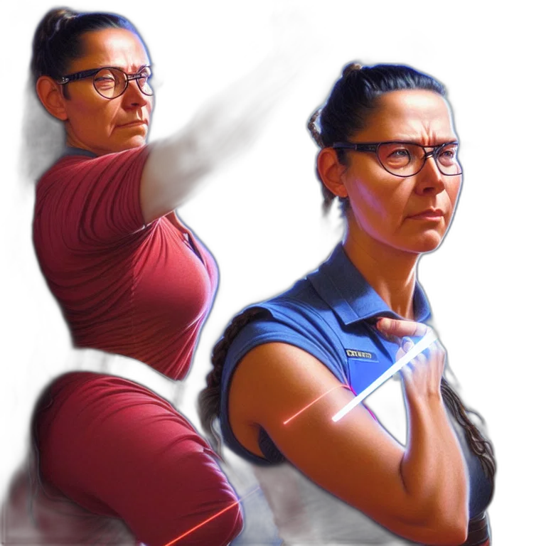 staff, photorealistic, concept art, comic book art transparent PNG cut-out