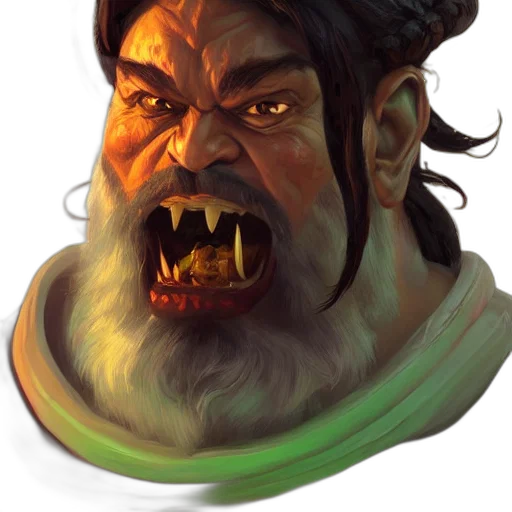 face, staff, mask, creature transparent PNG cut-out