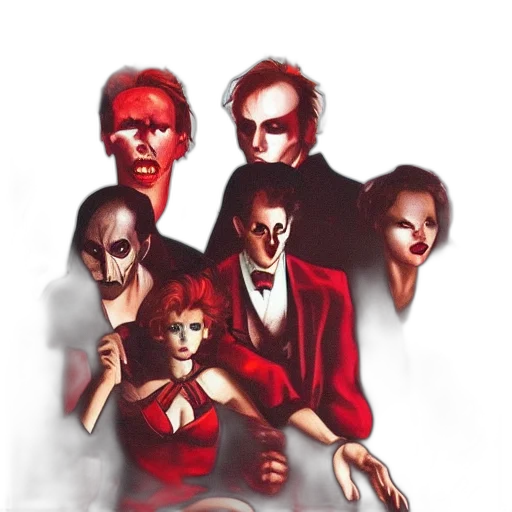 mask, comic book art, concept art, fantasy art transparent PNG cut-out