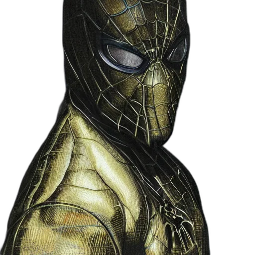 mask, comic book art, concept art, 3d render transparent PNG cut-out