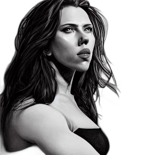photorealistic, comic book art, pencil sketch, cartoon transparent PNG cut-out