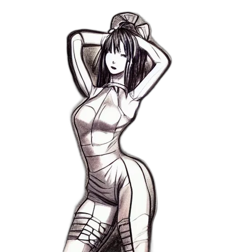 dress, robot, staff, hat transparent PNG cut-out