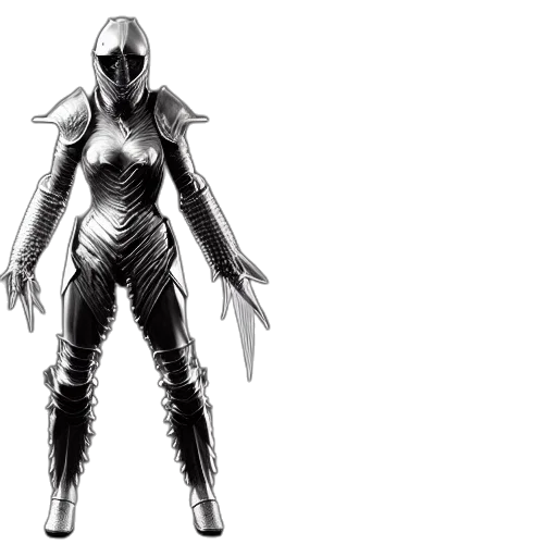robot, mask, concept art, 3d render transparent PNG cut-out