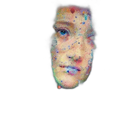 face, mask, robot, creature transparent PNG cut-out