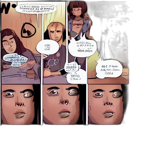 comic book art, concept art, outer space, ini transparent PNG cut-out