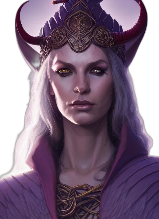 dragon, face, crown, staff transparent PNG cut-out