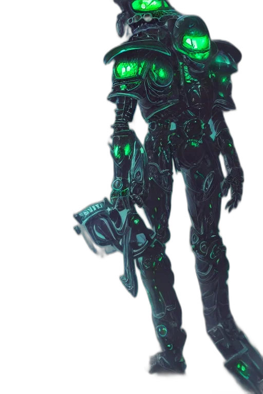 robot, weapon, staff, creature transparent PNG cut-out