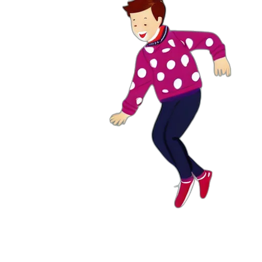 jacket, cartoon, concept art, 3d render transparent PNG cut-out