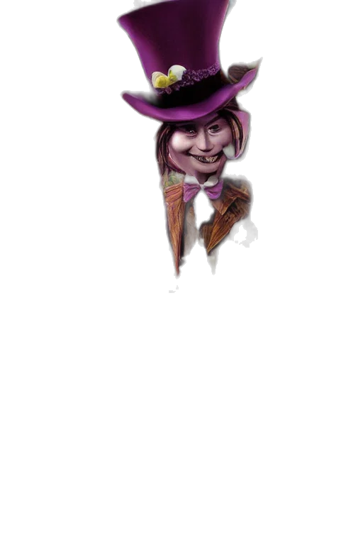 hat, staff, face, mask transparent PNG cut-out