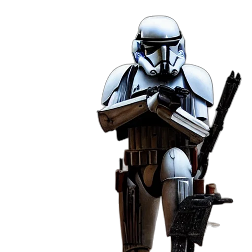 weapon, robot, staff, concept art transparent PNG cut-out