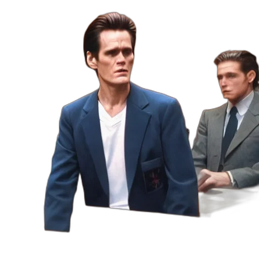 jacket, face, hair, concept art transparent PNG cut-out