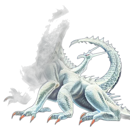 dragon, creature, animal, weapon transparent PNG cut-out