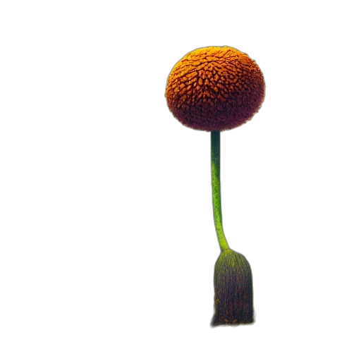 staff, hat, flower, umbrella transparent PNG cut-out