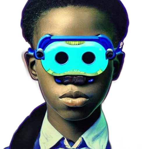 robot, mask, face, staff transparent PNG cut-out
