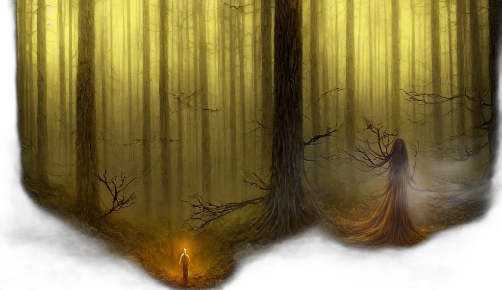 tree, concept art, fantasy art, photorealistic transparent PNG cut-out