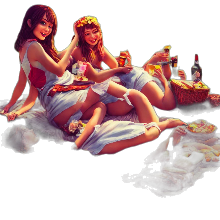 concept art, photorealistic, 3d render, fantasy art transparent PNG cut-out