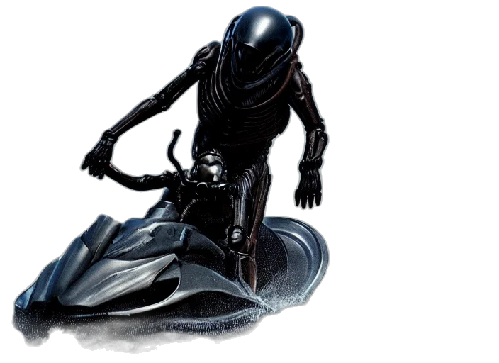 robot, creature, concept art, comic book art transparent PNG cut-out