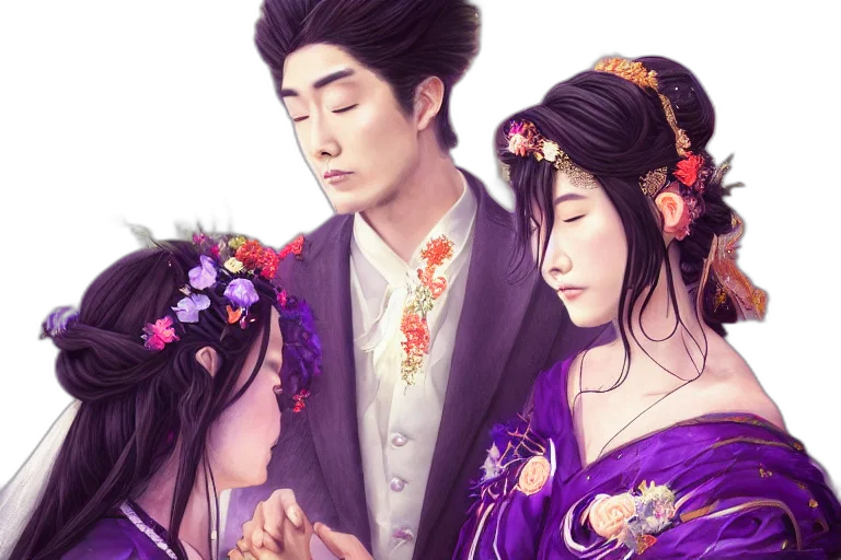 fantasy art, photorealistic, oil painting, concept art transparent PNG cut-out
