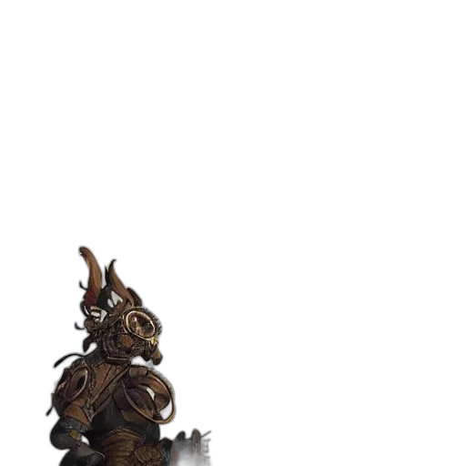 staff, dragon, creature, robot transparent PNG cut-out