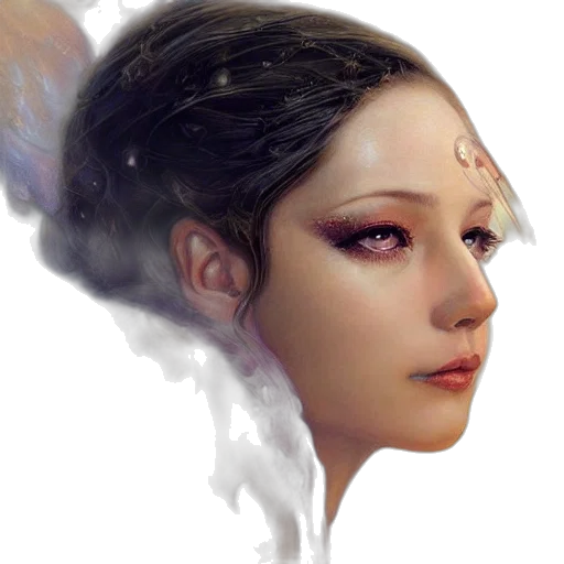 face, dragon, staff, mask transparent PNG cut-out