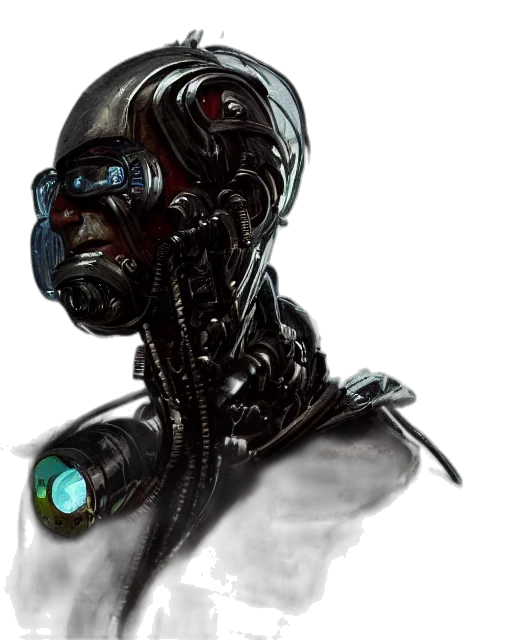 robot, staff, mask, face transparent PNG cut-out