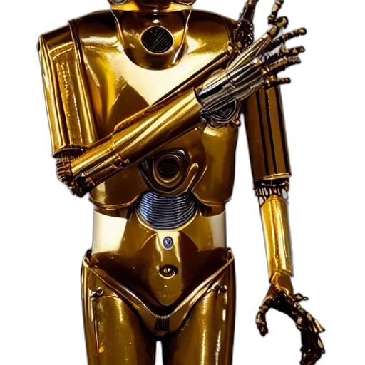 robot, weapon, staff, concept art transparent PNG cut-out