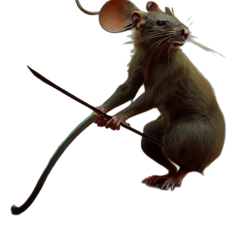 staff, animal, weapon, creature transparent PNG cut-out
