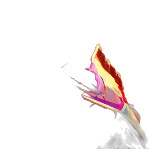 dragon, sword, weapon, flower transparent PNG cut-out