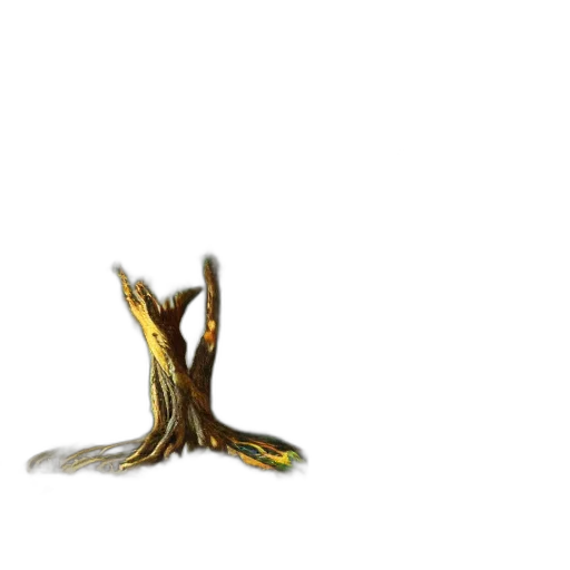 staff, dragon, hair, tree transparent PNG cut-out