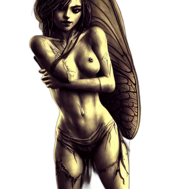 creature, fantasy art, concept art, comic book art transparent PNG cut-out