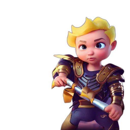 sword, weapon, staff, 3d render transparent PNG cut-out