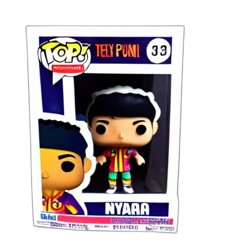 3d render, neymar, funko, pop transparent PNG cut-out