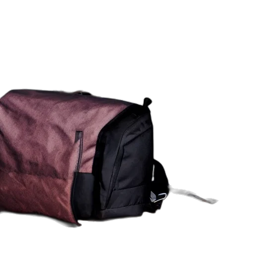 umbrella, jacket, 3d render, dark transparent PNG cut-out