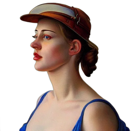 hat, face, crown, jewelry transparent PNG cut-out