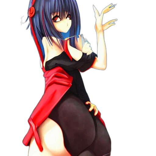 dress, staff, robot, anime transparent PNG cut-out