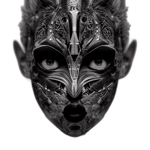 mask, face, animal, crown transparent PNG cut-out