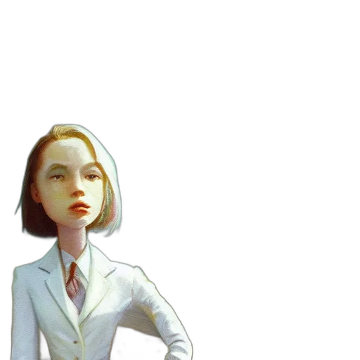 robot, jacket, staff, dress transparent PNG cut-out