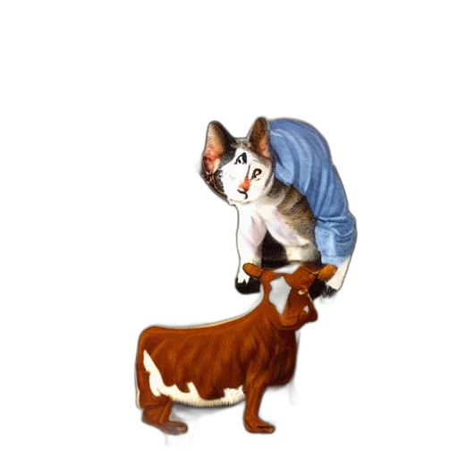 staff, animal, creature, jacket transparent PNG cut-out
