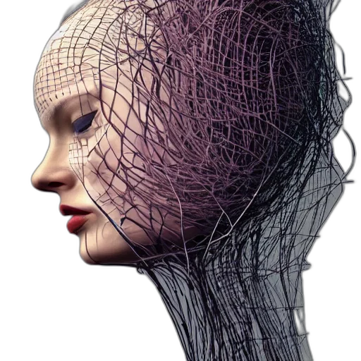 hair, crown, face, mask transparent PNG cut-out