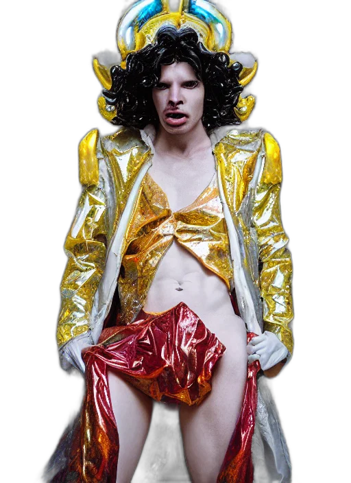 jacket, dress, creature, hair transparent PNG cut-out