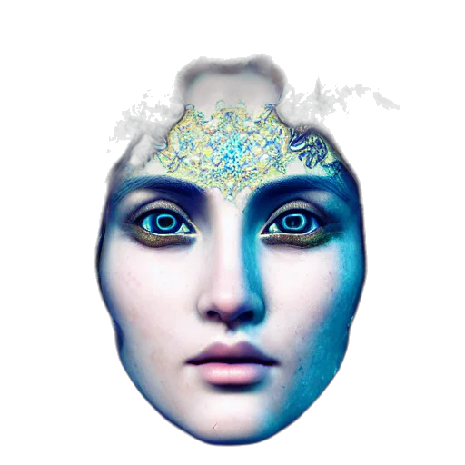 crown, mask, face, jewelry transparent PNG cut-out